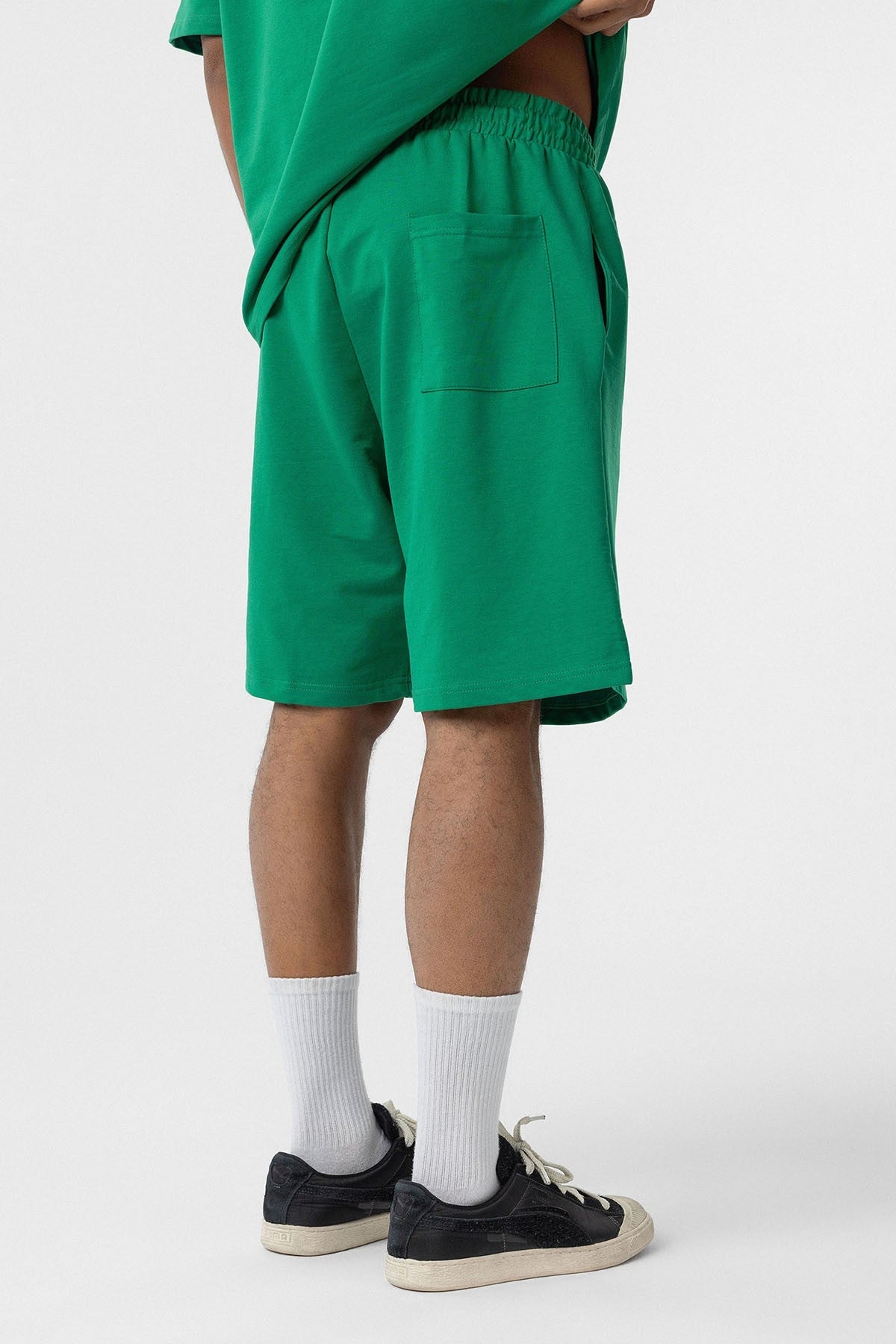 Basic Oversized Shorts Set