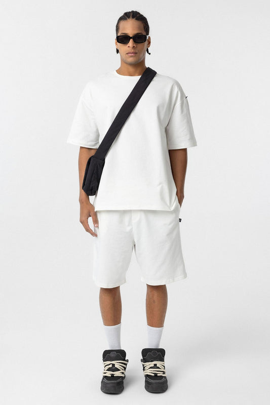 Basic Oversized Shorts Set