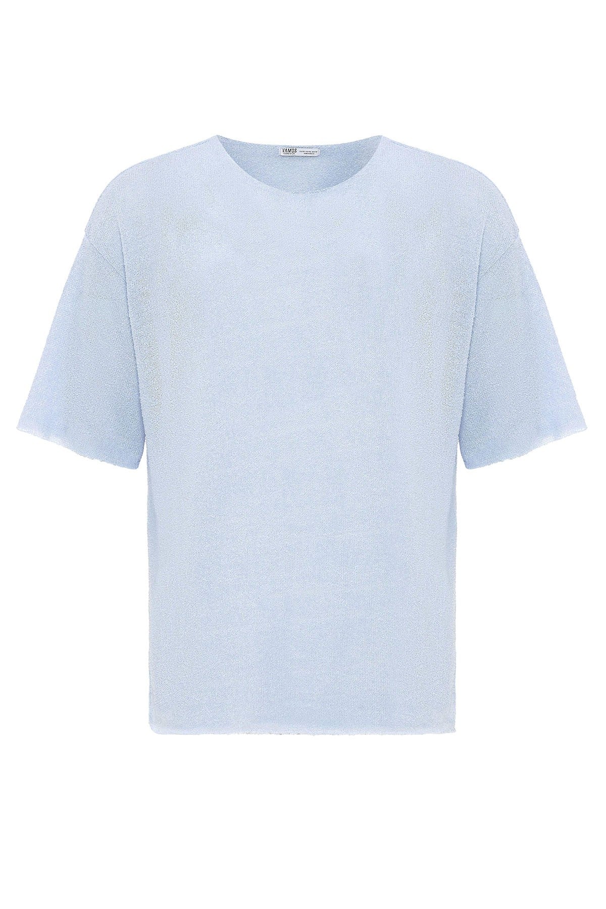Basic Oversized Knit T-Shirt