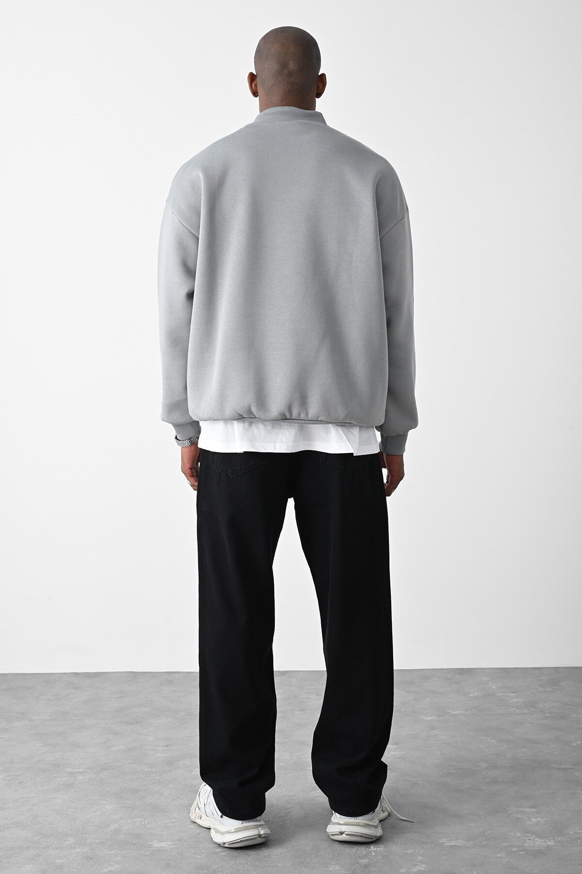 Vizon Kart Detailed Oversized Sweatshirt