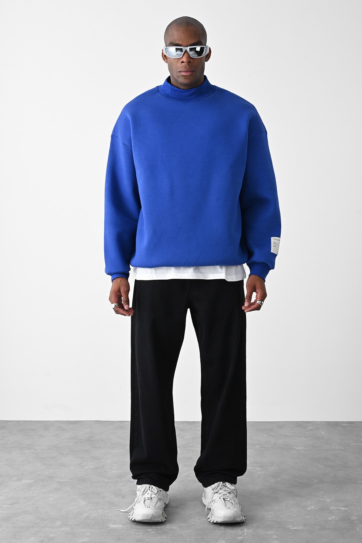 Vizon Kart Detailed Oversized Sweatshirt
