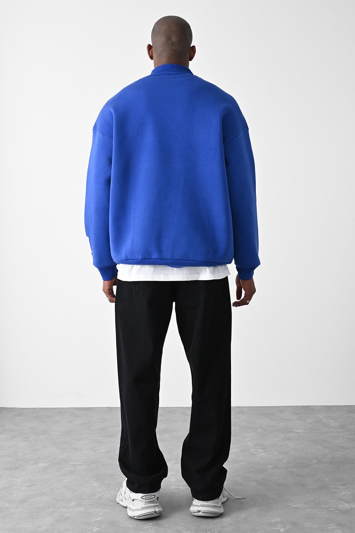 Vizon Kart Detailed Oversized Sweatshirt