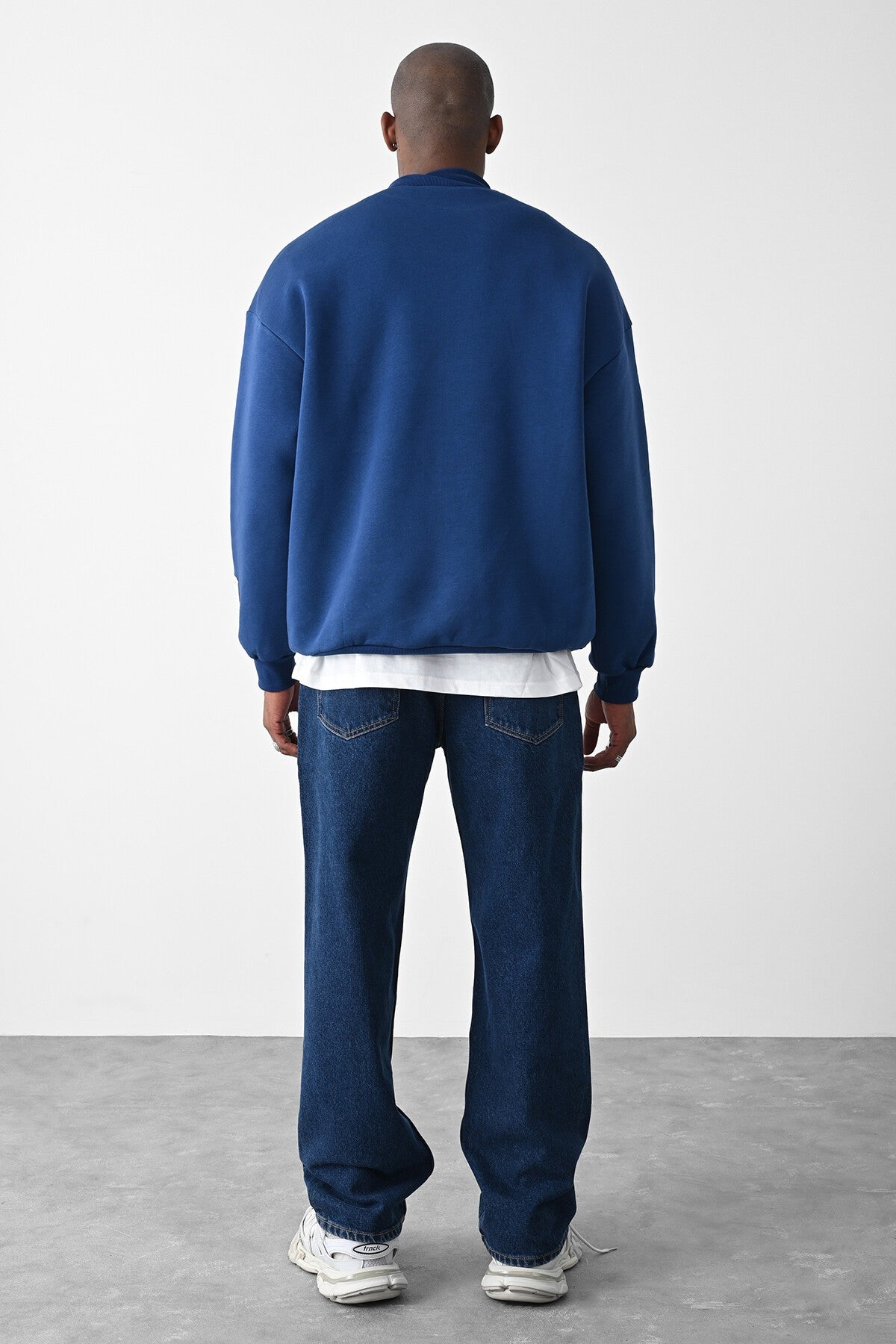 Vizon Kart Detailed Oversized Sweatshirt