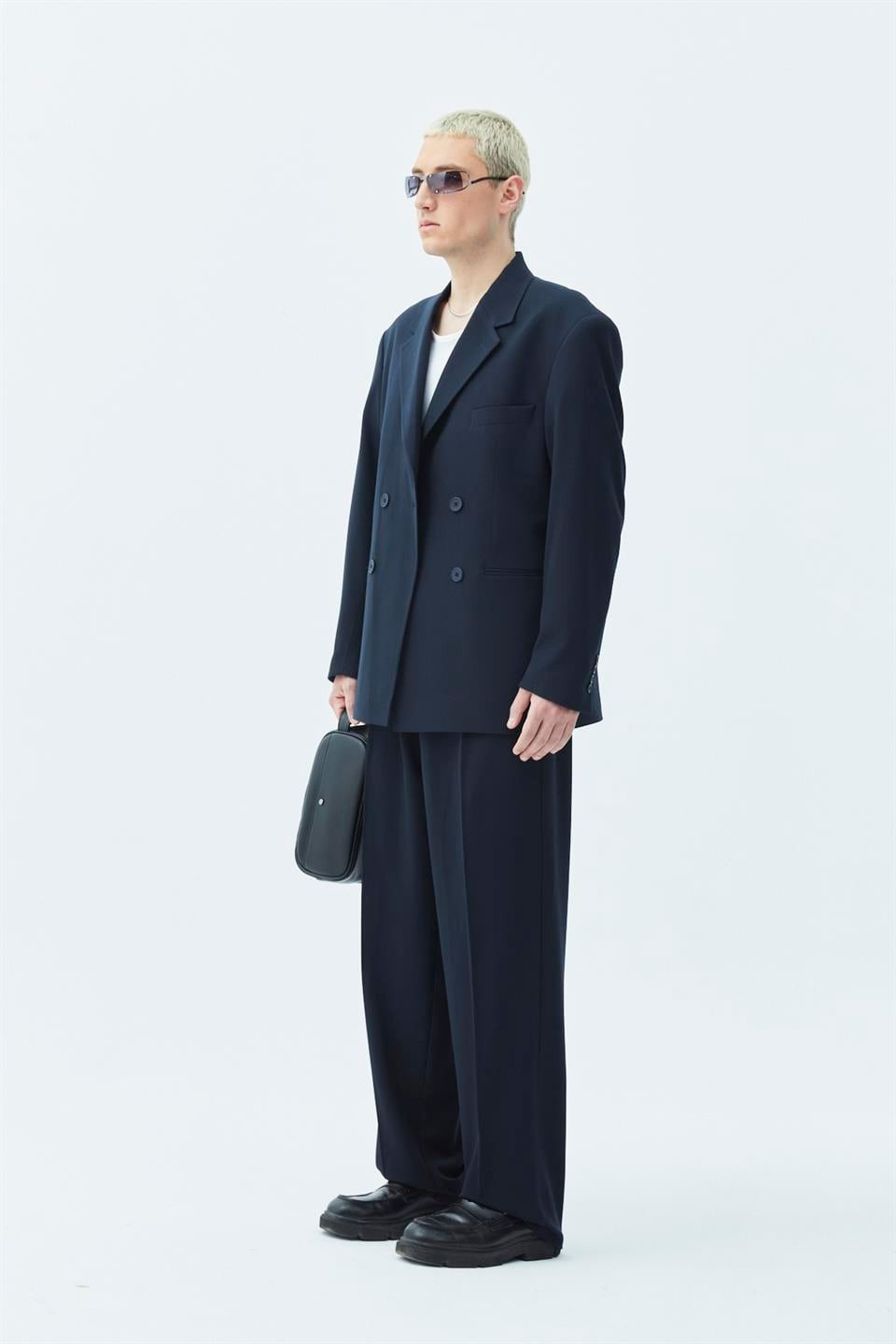 Comfortable, Double-Breasted Suit