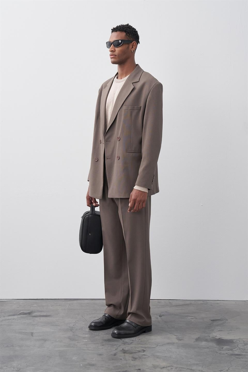Comfortable, Double-Breasted Suit