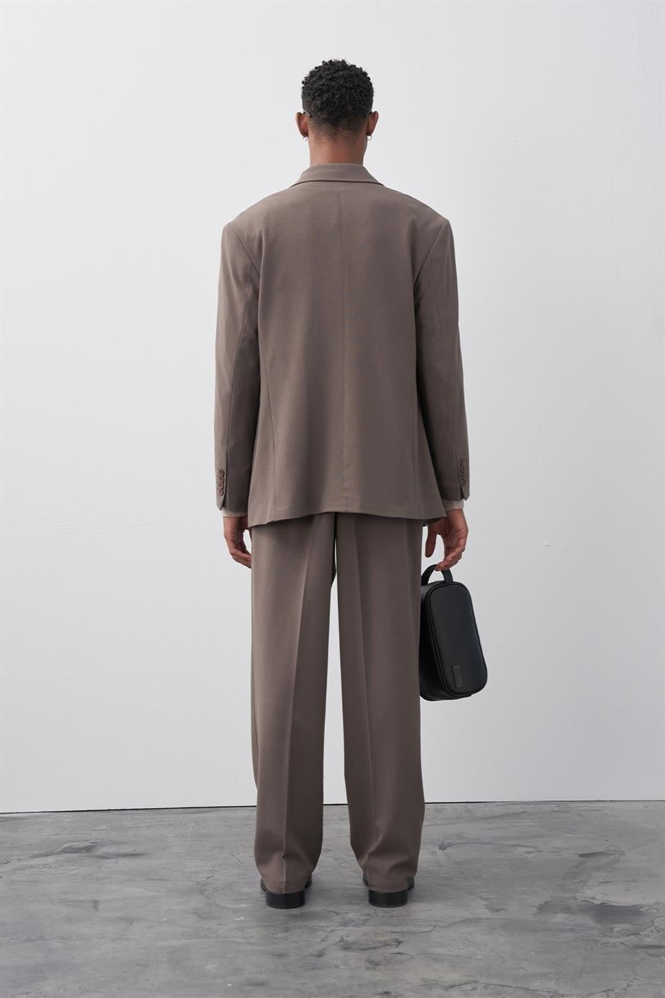 Comfortable, Double-Breasted Suit