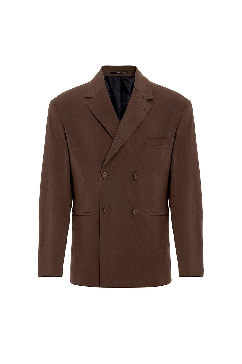 Comfortable, Double-Breasted Suit
