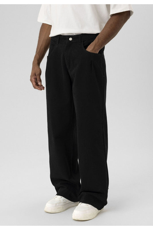Balloon Fit Gabardine Pants