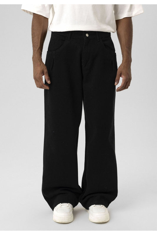 Balloon Fit Gabardine Pants