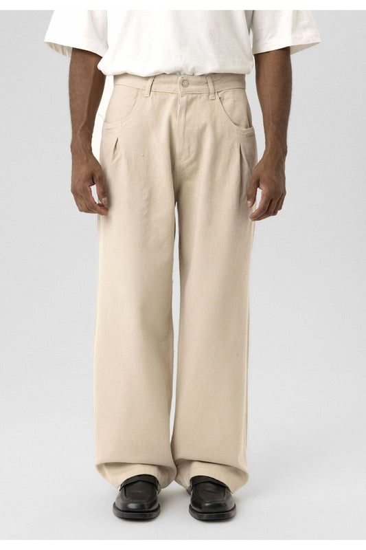 Balloon Fit Gabardine Pants