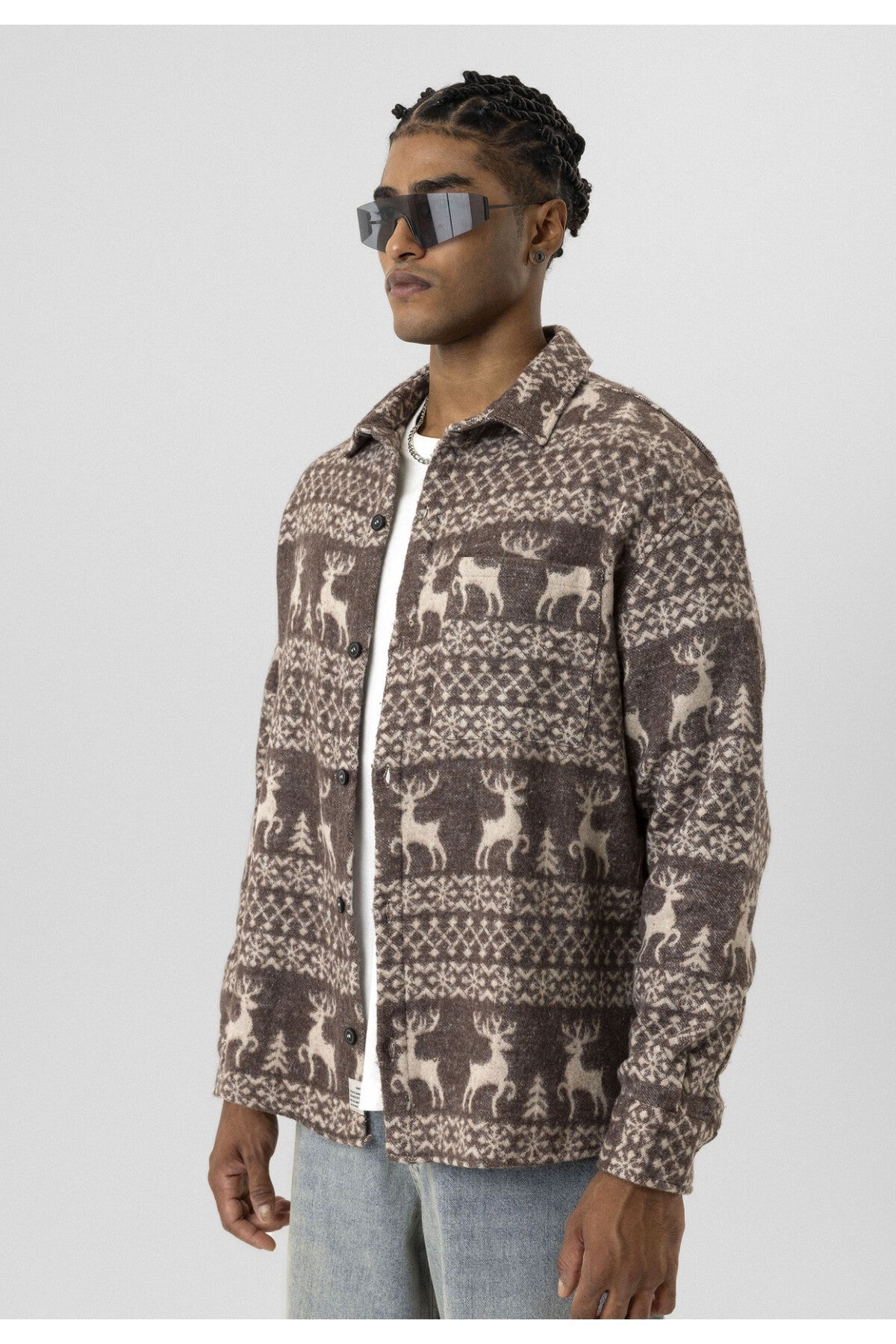 Patterned Lumberjack Shirt