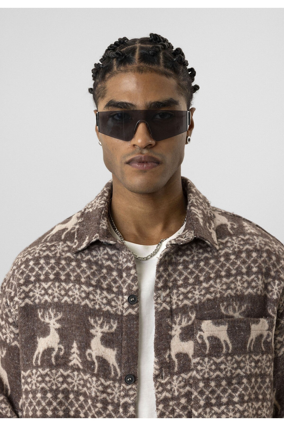 Patterned Lumberjack Shirt