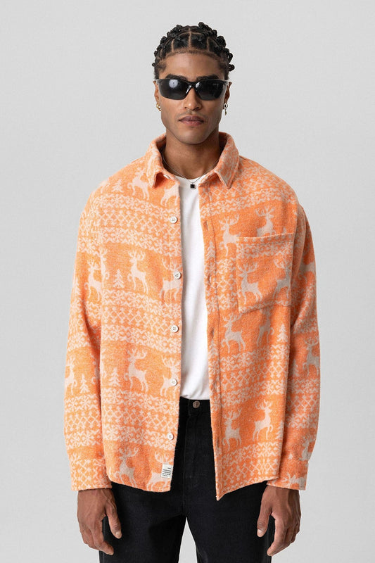 Patterned Lumberjack Shirt