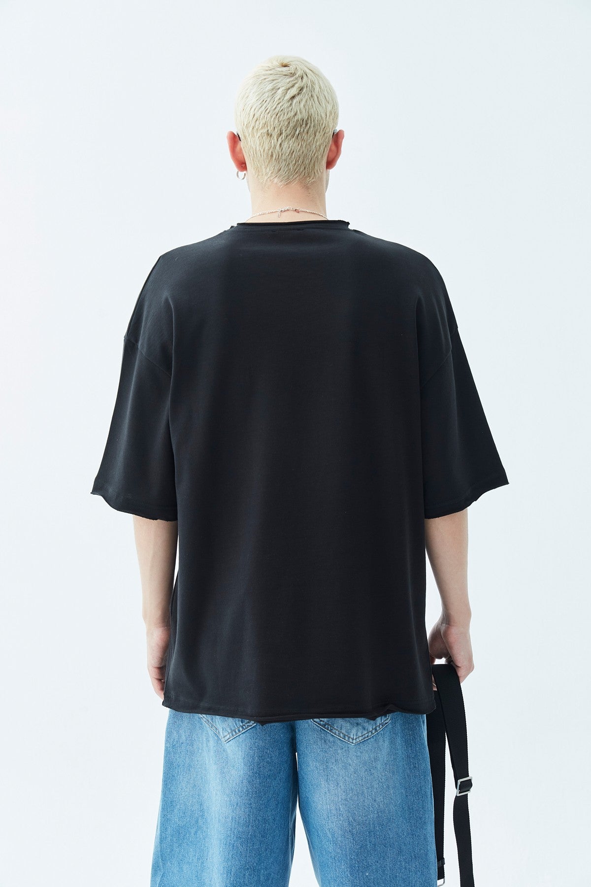 Oversized T-Shirt with Pocket Detail