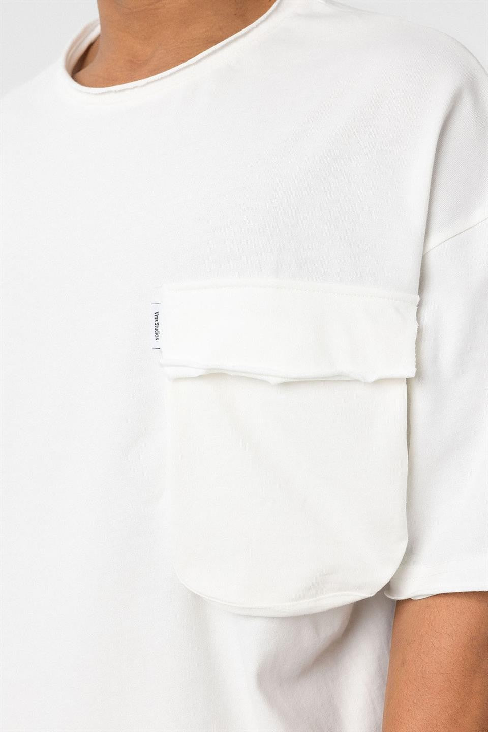 Oversized T-Shirt with Pocket Detail
