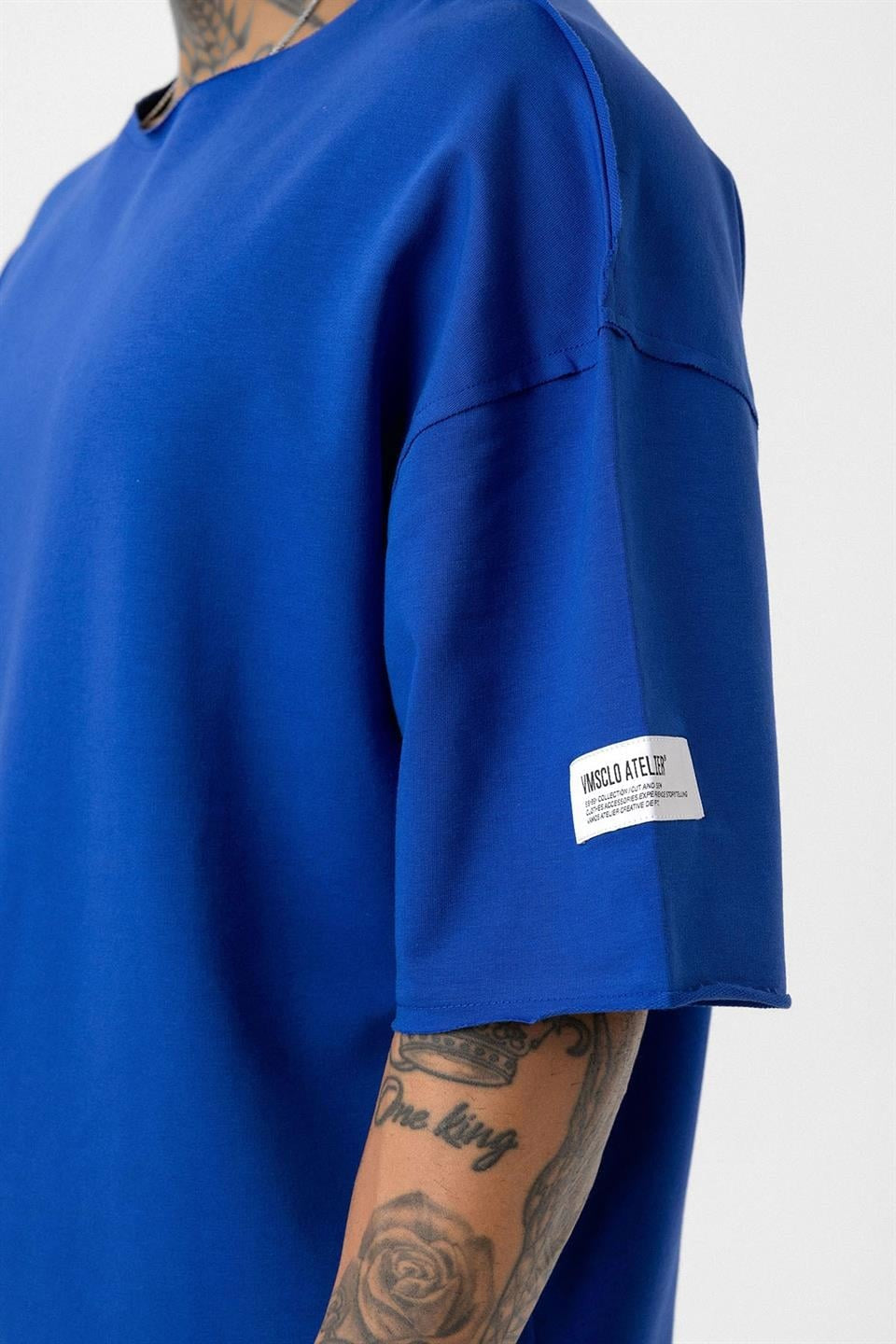 Label: Detailed Oversized Sweatsuit Set