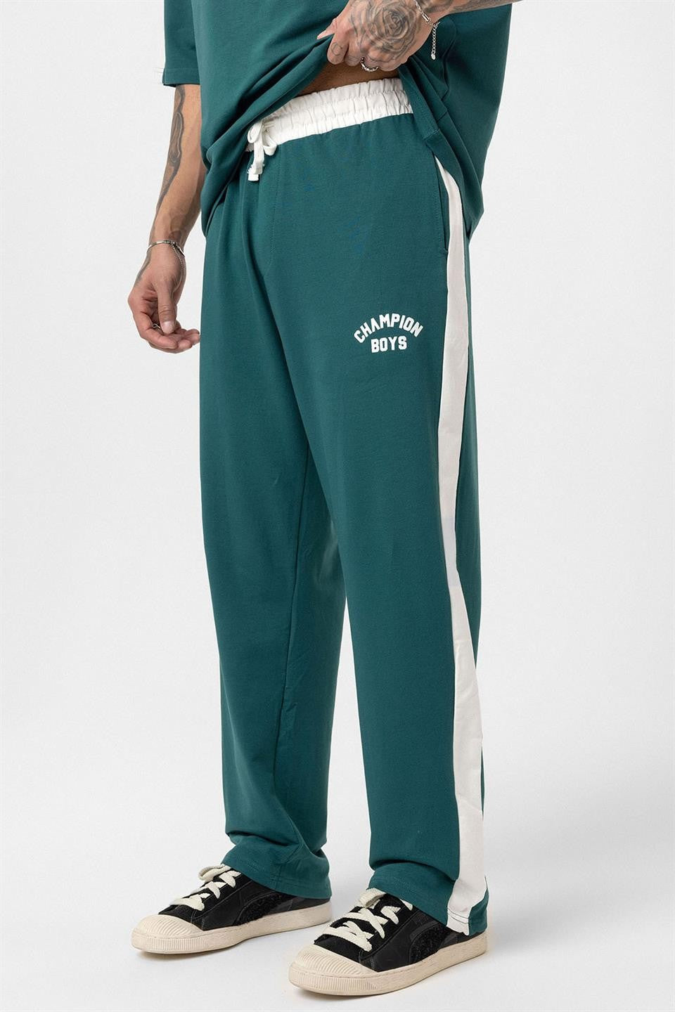 Champion Boys Printed Oversized Sweatsuit Set