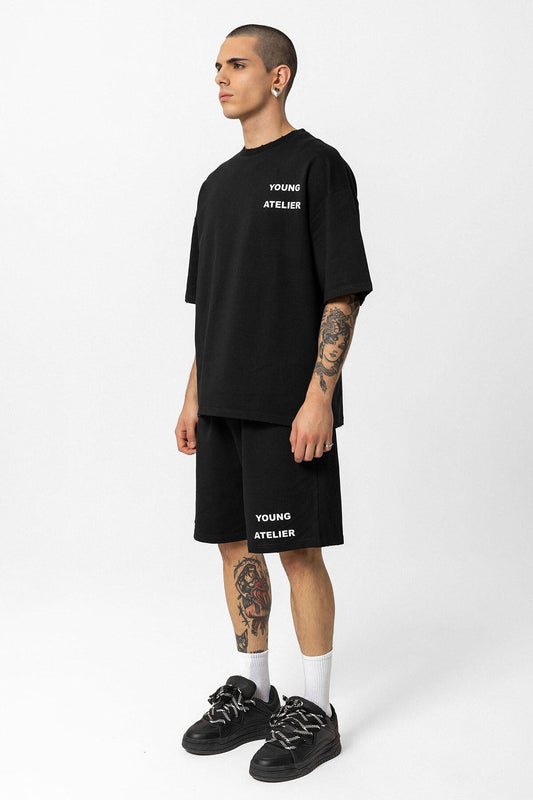 Young Atelier Printed Shorts Set