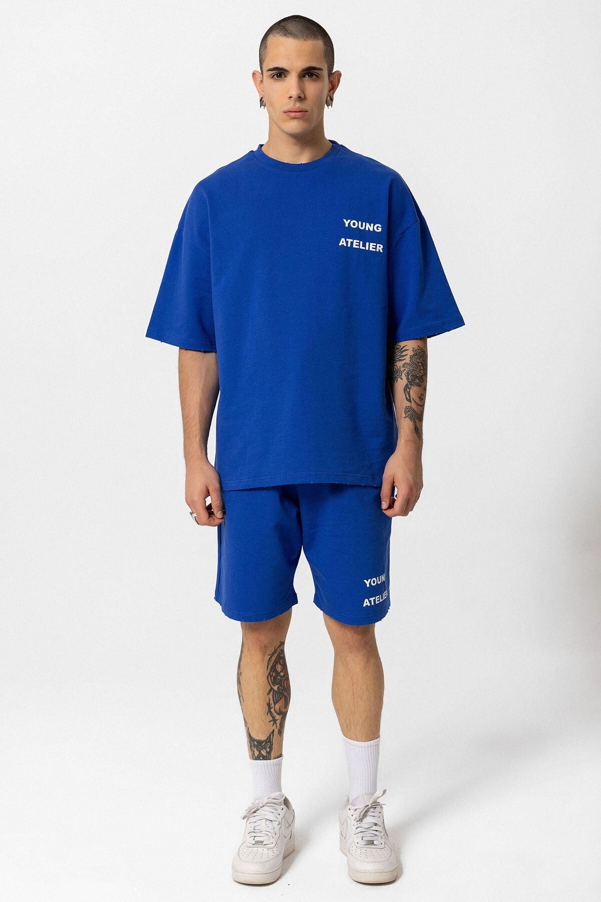 Young Atelier Printed Shorts Set