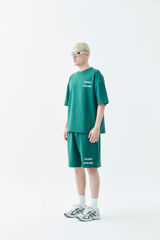Young Atelier Printed Shorts Set