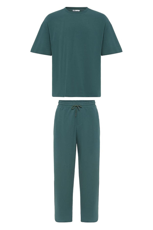 Basic Oversized Sweatsuit Set
