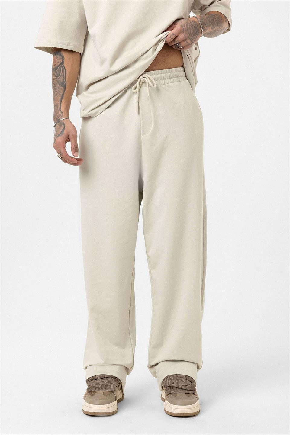 Basic Oversized Sweatsuit Set