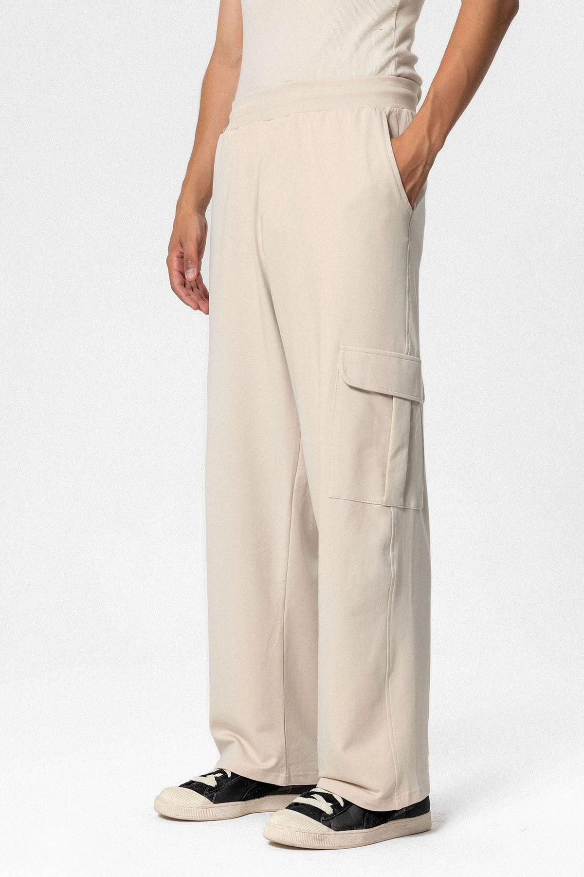 Oversized Sweatsuit Set with Pockets