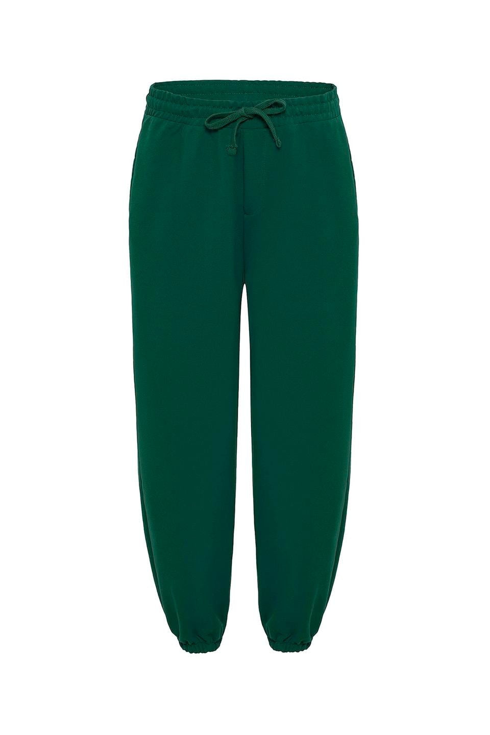 Basic Oversized Sweatpants with Elastic Cuffs
