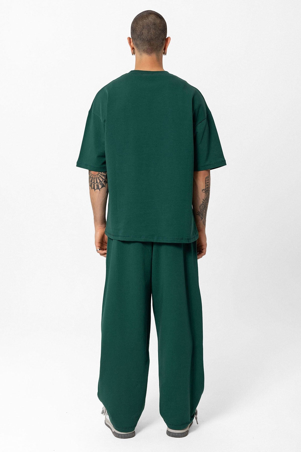 Young Atelier Printed Oversized Sweatsuit Set