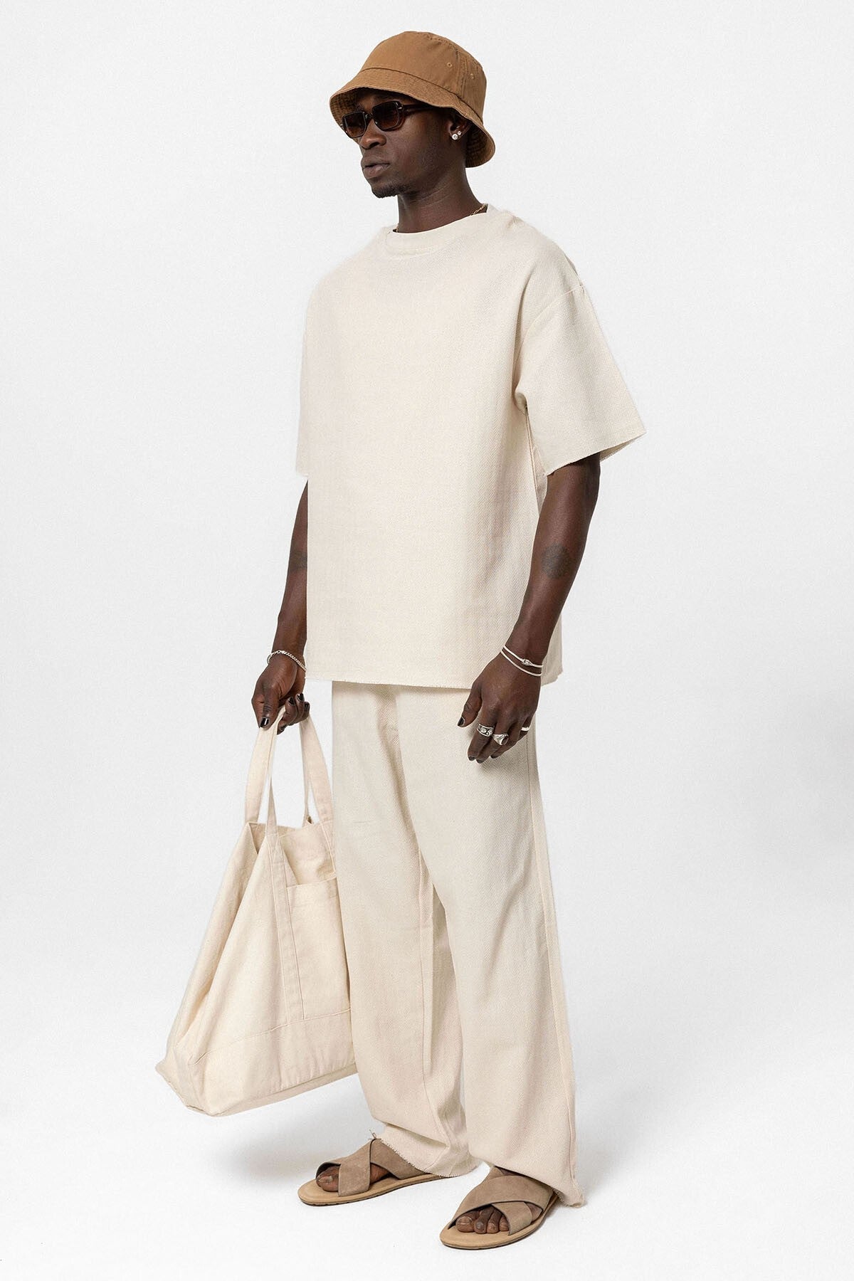 Basic Oversized Linen Set