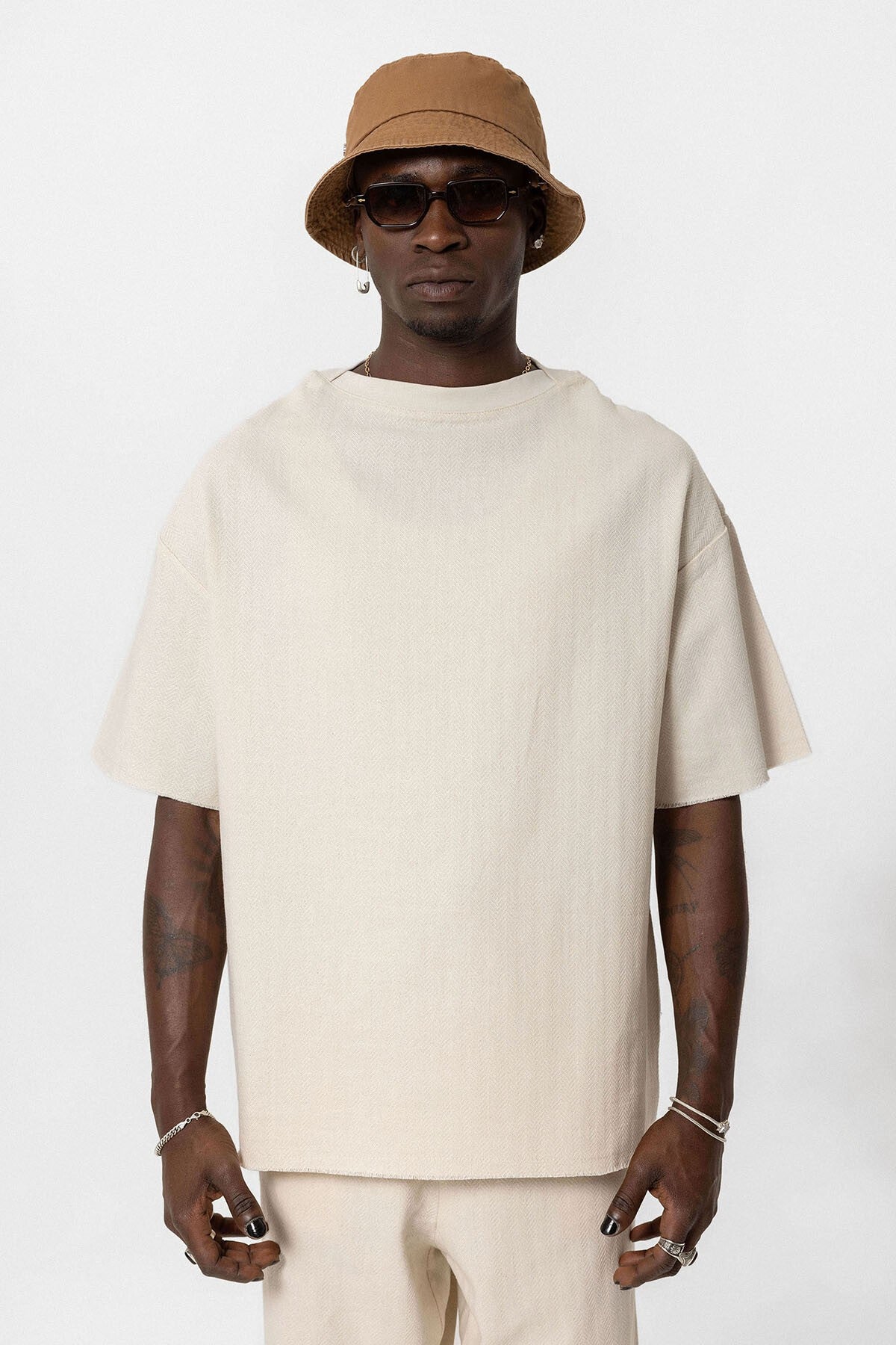 Basic Oversized Linen Set