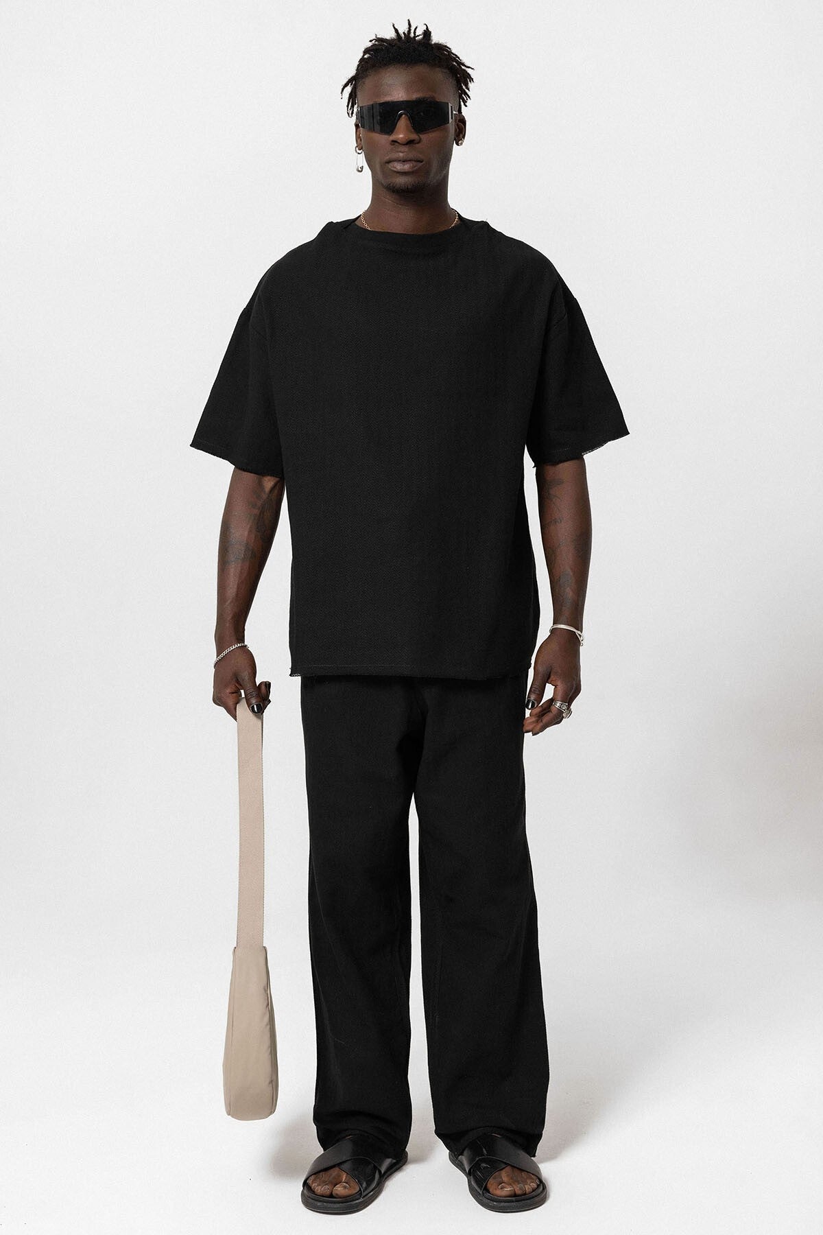 Basic Oversized Linen Set