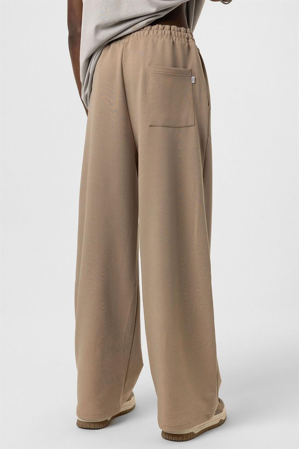 Oversized Sweatpants with Stitching Details