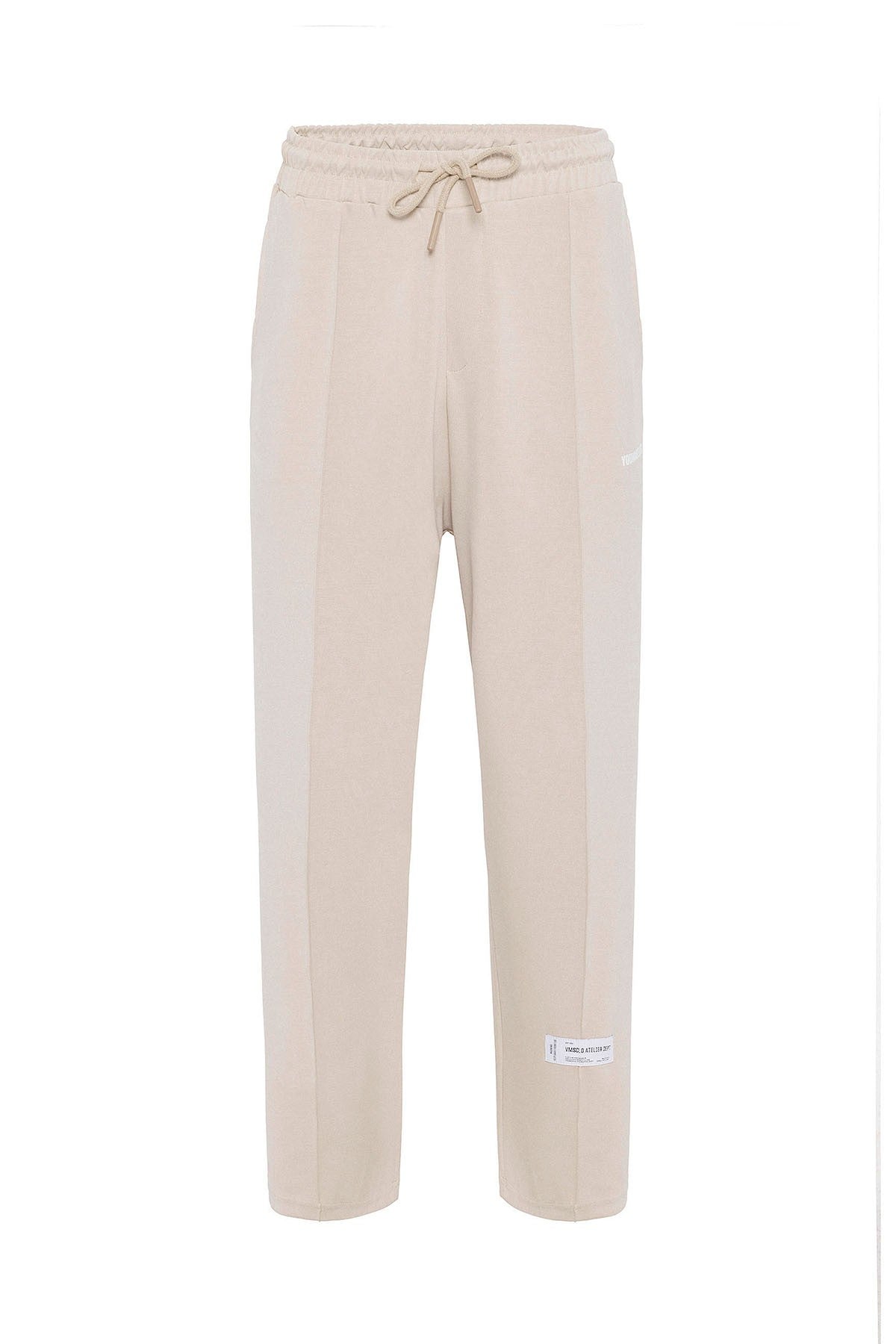 Label: Detailed Oversized Modal Fabric Sweatsuit Set