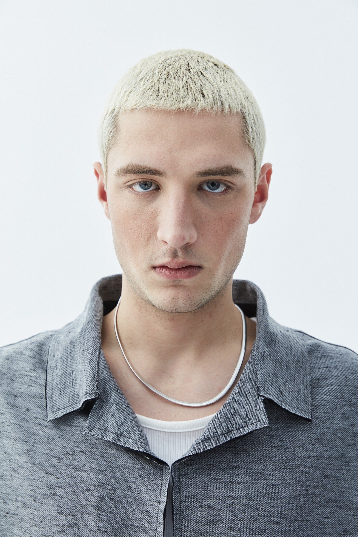 Oversized Knitted Linen Shirt