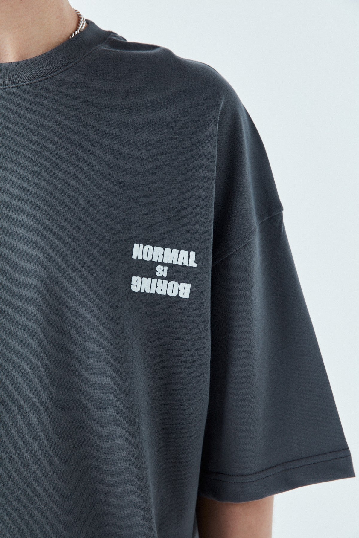 Oversized T-Shirt with Back Print