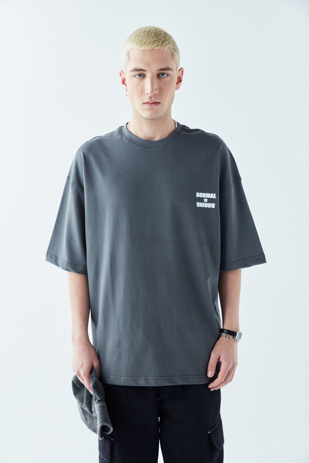 Oversized T-Shirt with Back Print