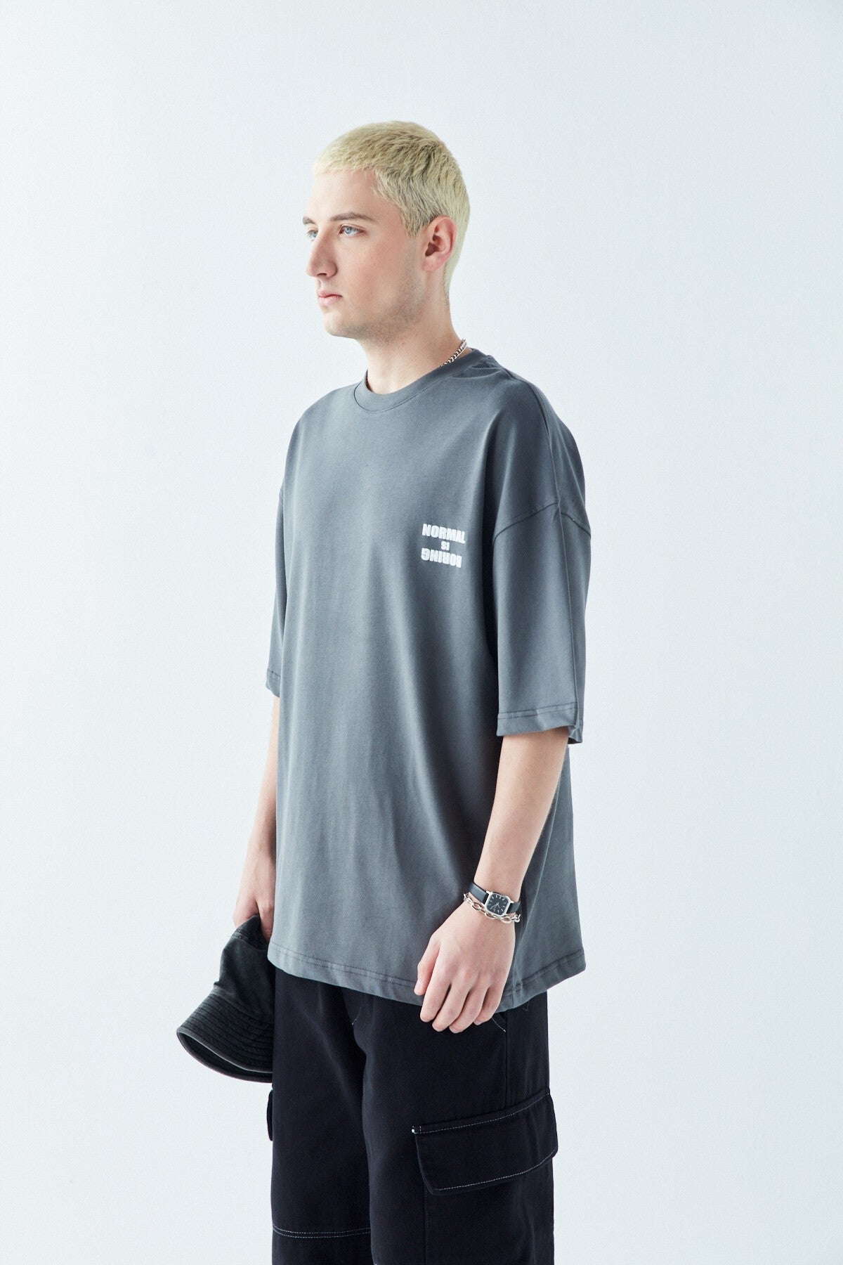 Oversized T-Shirt with Back Print