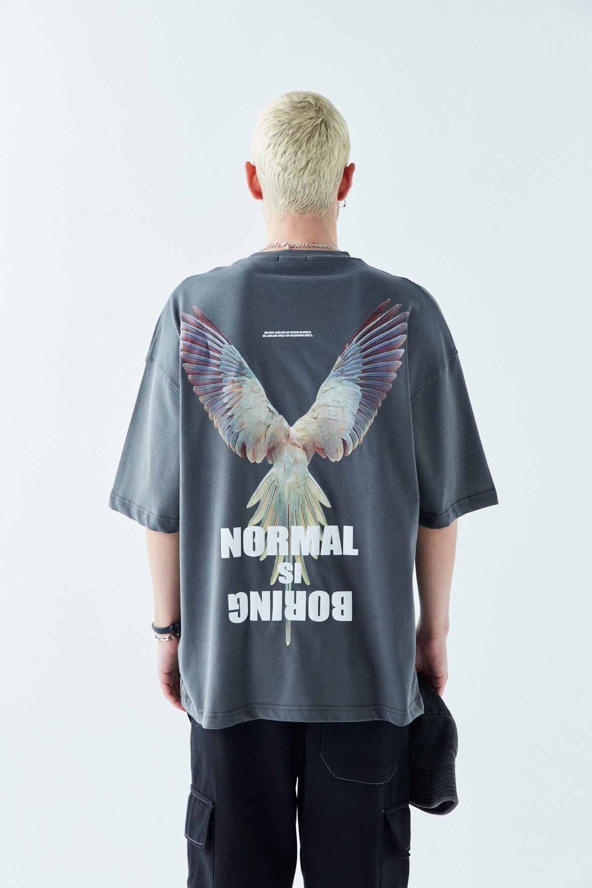 Oversized T-Shirt with Back Print