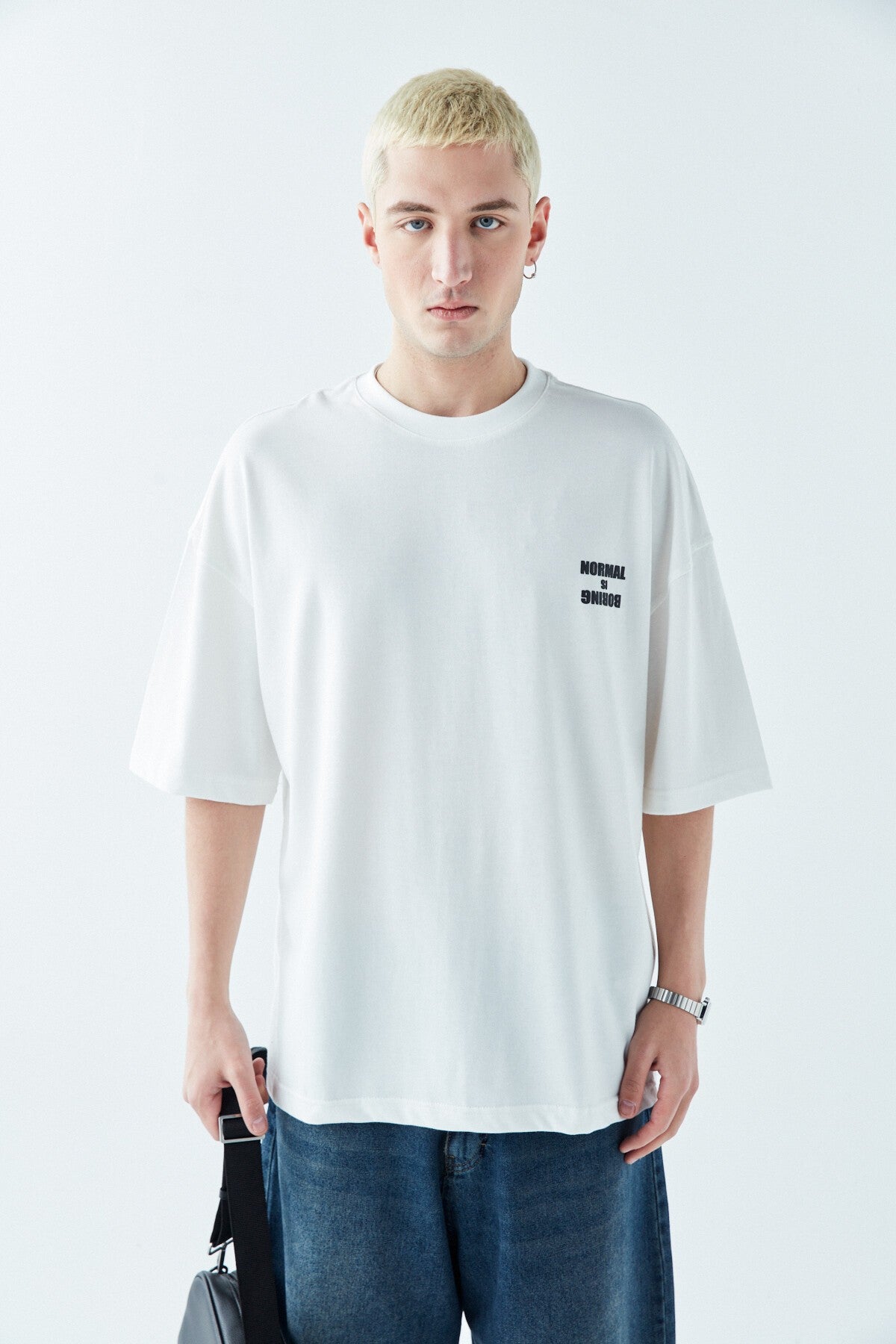 Oversized T-Shirt with Back Print