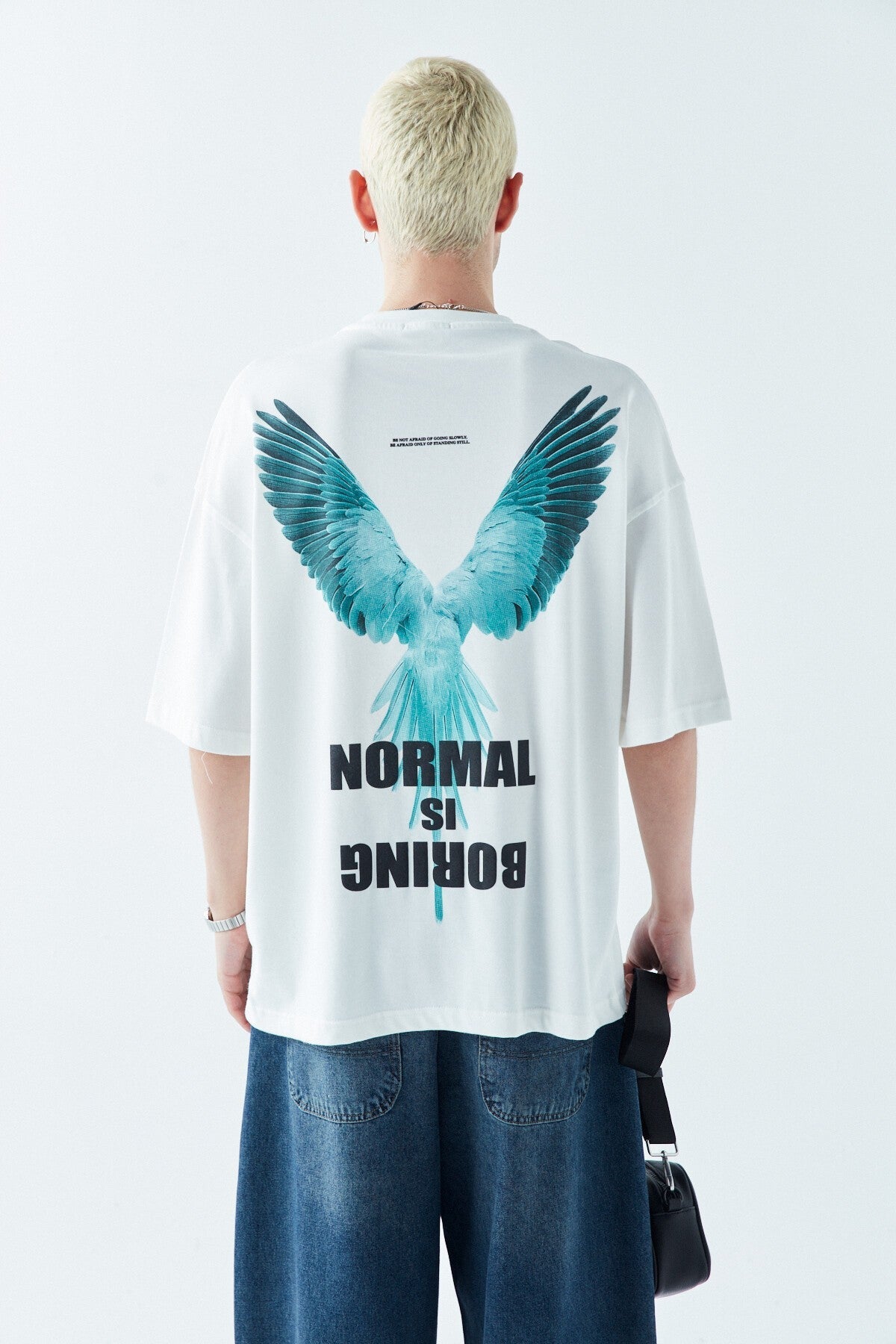 Oversized T-Shirt with Back Print
