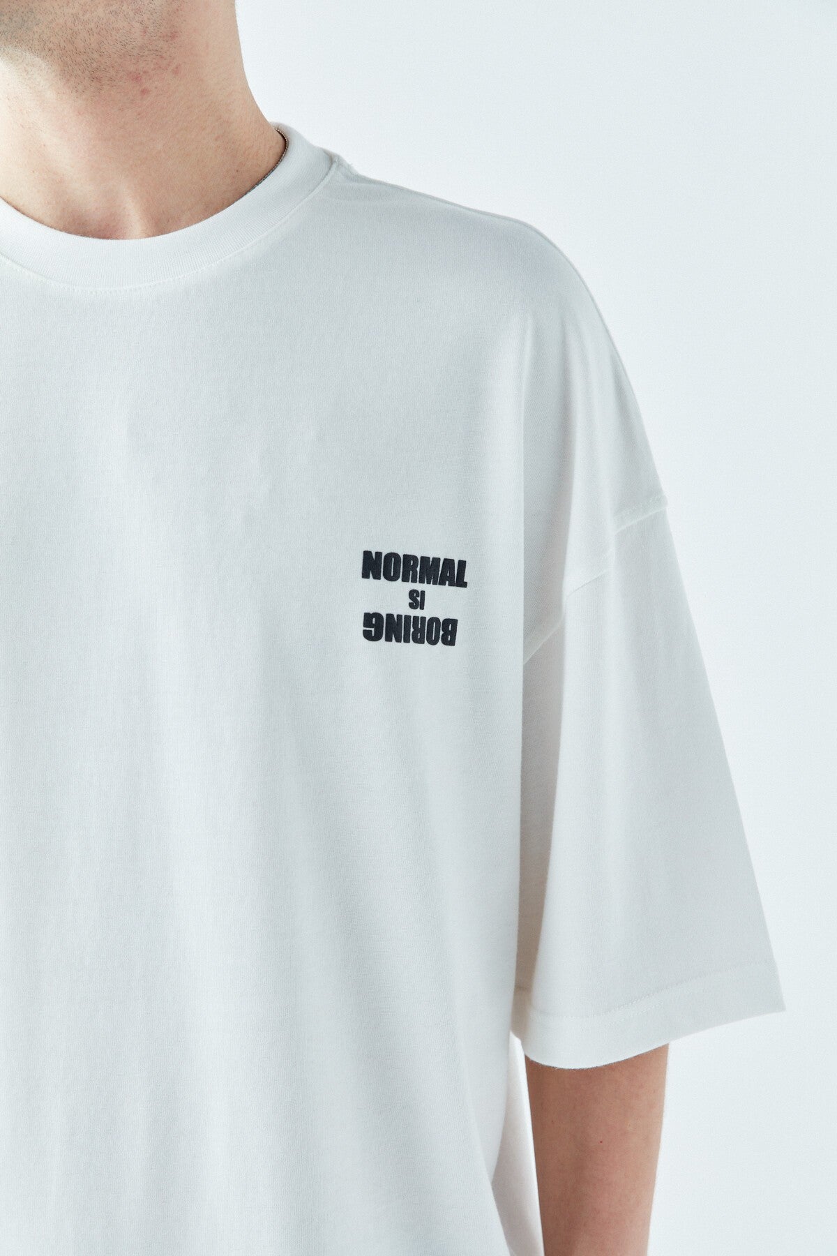 Oversized T-Shirt with Back Print
