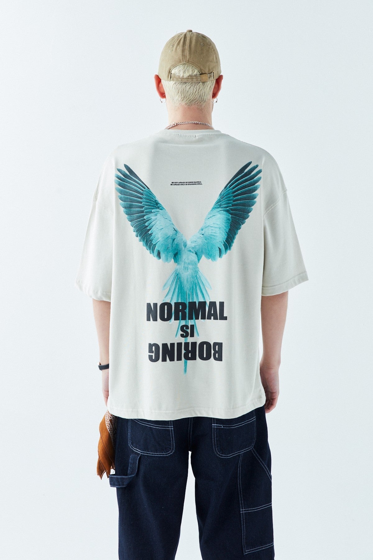 Oversized T-Shirt with Back Print