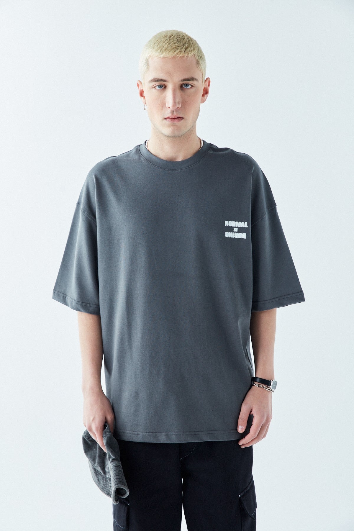 Oversized T-Shirt with Back Print