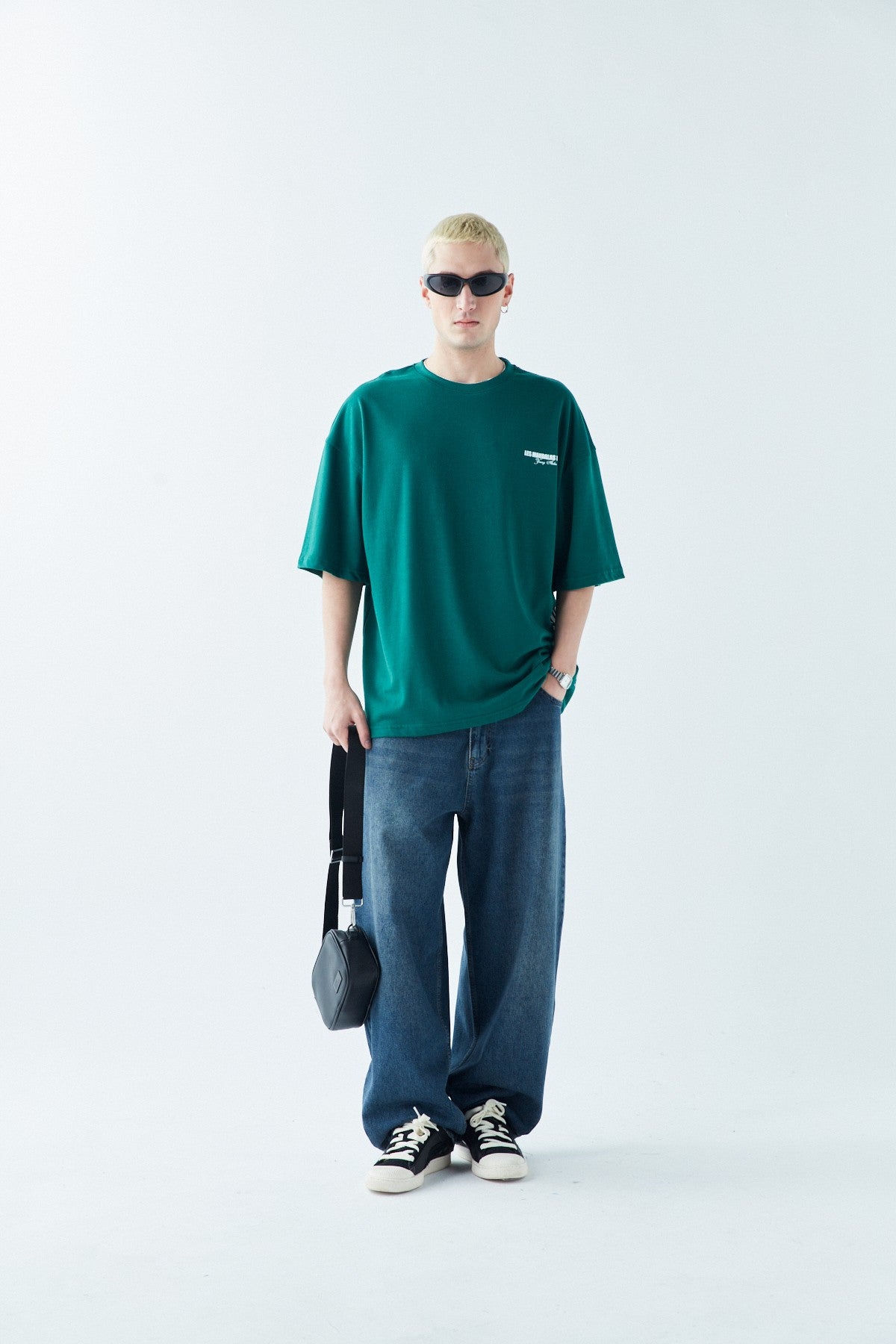 Les Mandalas Back-Printed Oversized T-Shirt
