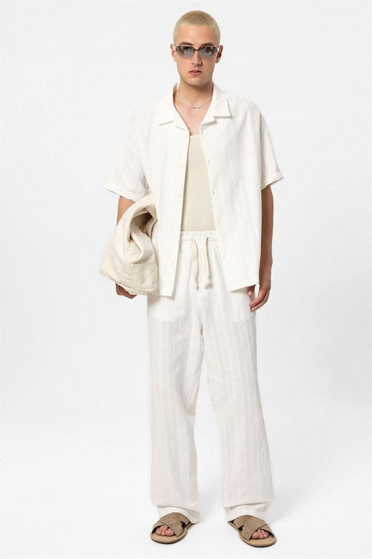 Basic Top and Bottom Shirt Set