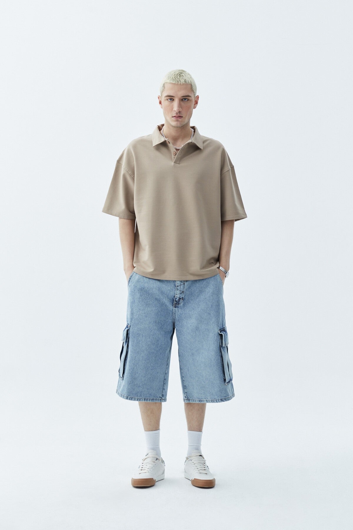 Oversized Polo Shirt