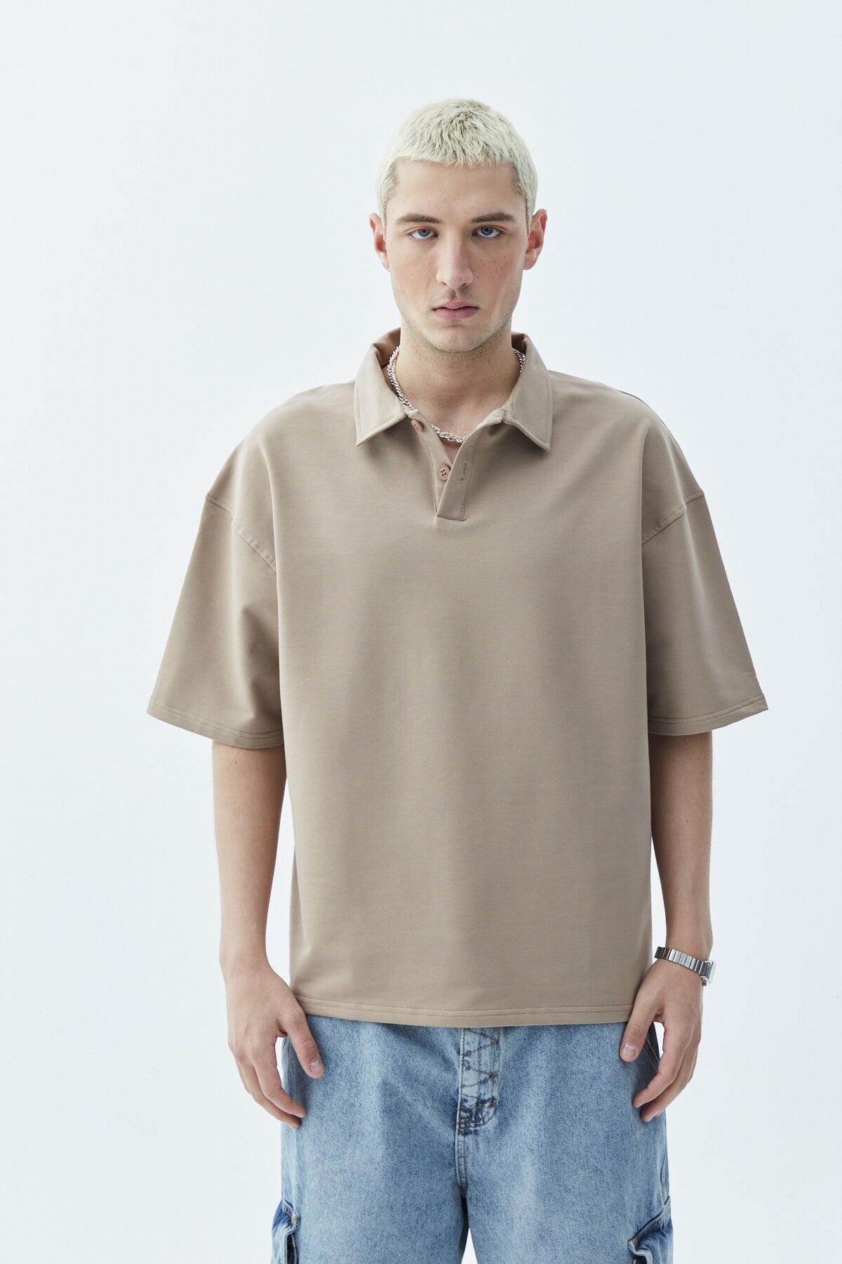 Oversized Polo Shirt