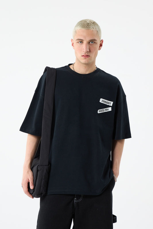 Oversized T-Shirt with Back Print