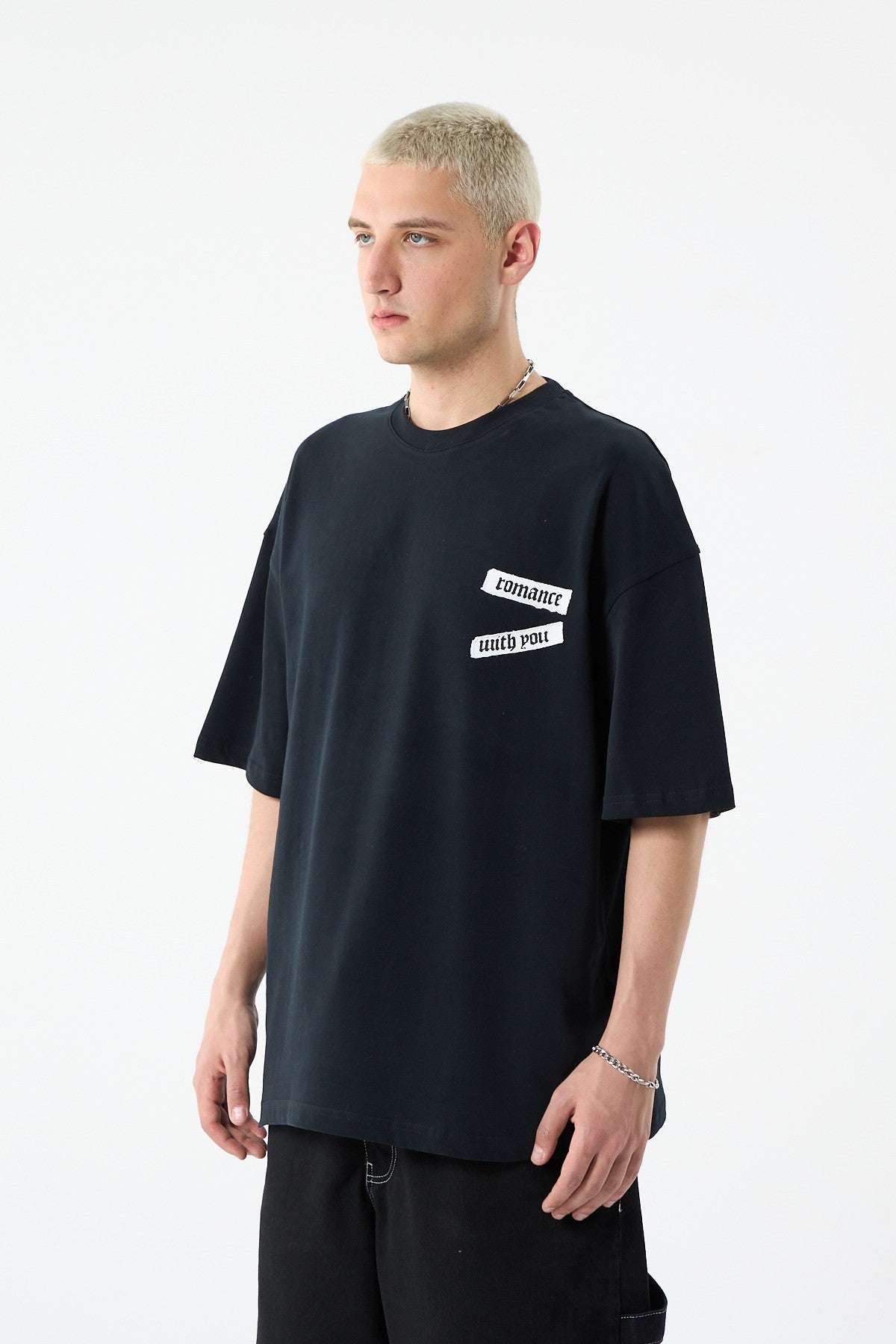 Oversized T-Shirt with Back Print